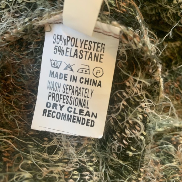 Furry Texture Flared Pants Women’s L Brown Tan Pull On High Waisted Unbranded - Picture 7 of 8